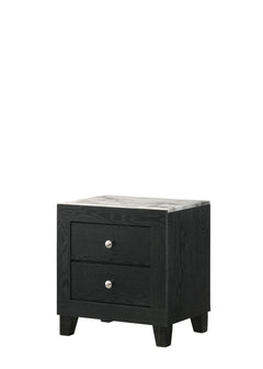 Cadence Black LED Panel Bedroom Set - Ornate Home