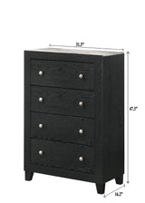 Cadence Black Panel Bedroom Set - Ornate Home