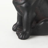 Cadence Black Resin Pug Dog - Ornate Home