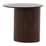 Cadence Dark Brown Side Table - Ornate Home