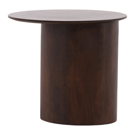 Cadence Dark Brown Side Table - Ornate Home