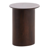 Cadence Dark Brown Side Table - Ornate Home
