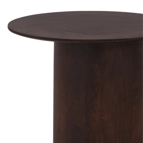 Cadence Dark Brown Side Table - Ornate Home
