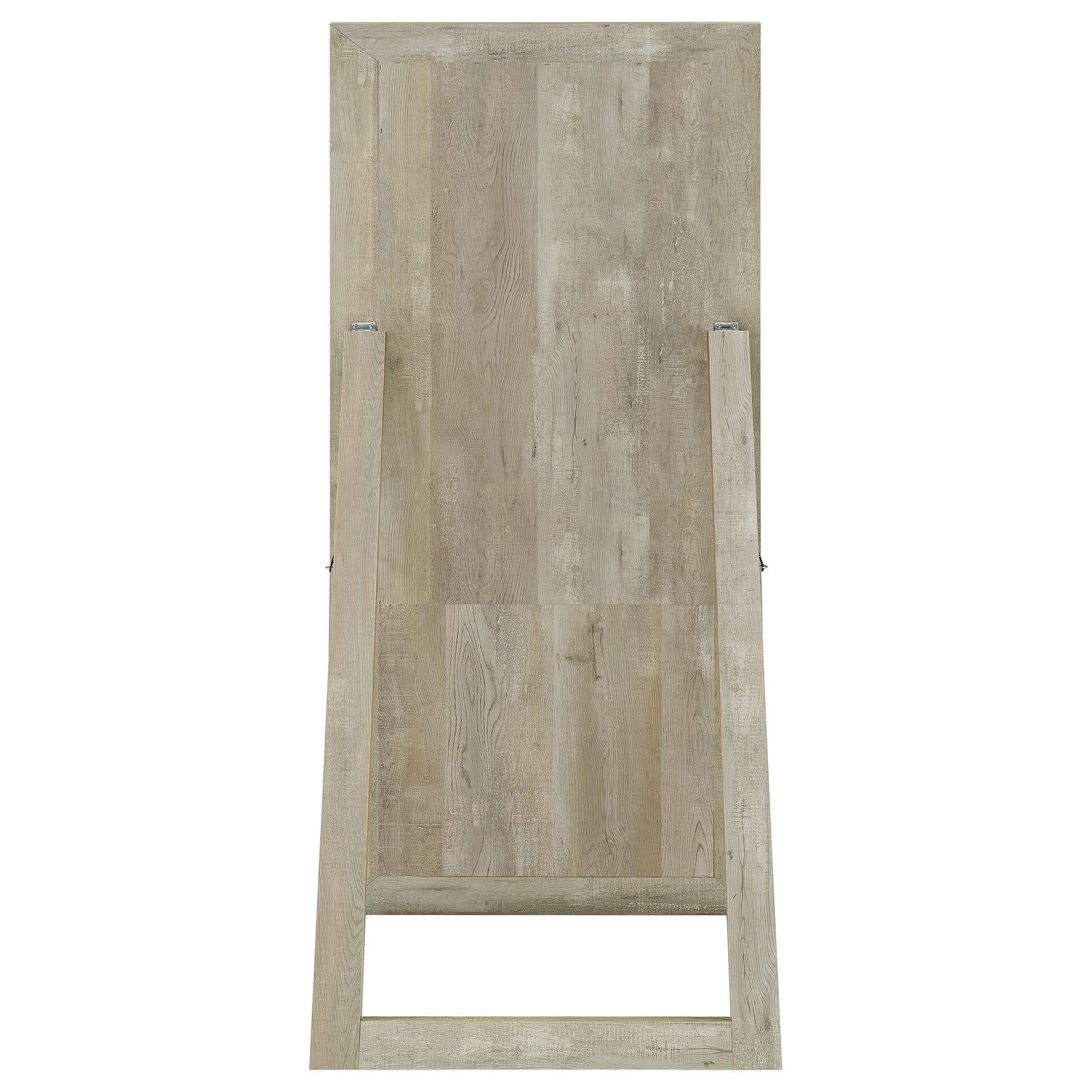Cadence Grey Washed Oak Tempered Glass Full Length Mirror - Ornate Home