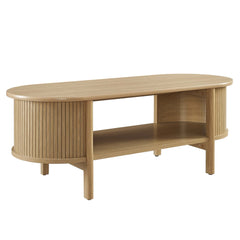 Cadence Oak Coffee Table - Ornate Home
