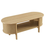 Cadence Oak Coffee Table - Ornate Home