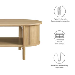 Cadence Oak Coffee Table - Ornate Home