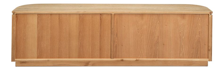 Cadence Tan Media Console - Ornate Home