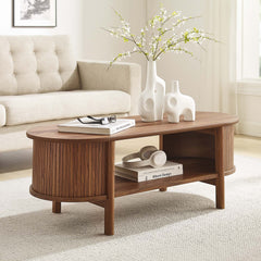Cadence Walnut Coffee Table - Ornate Home