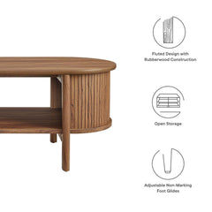Cadence Walnut Coffee Table - Ornate Home