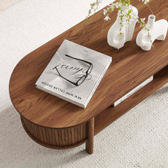 Cadence Walnut Coffee Table - Ornate Home