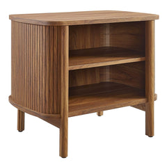 Cadence Walnut Open Nightstand - Ornate Home
