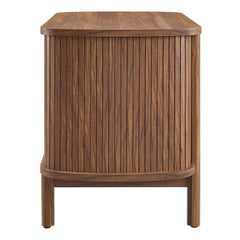 Cadence Walnut Open Nightstand - Ornate Home