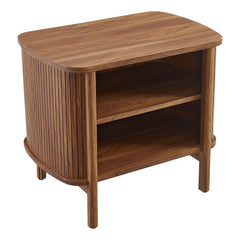 Cadence Walnut Open Nightstand - Ornate Home