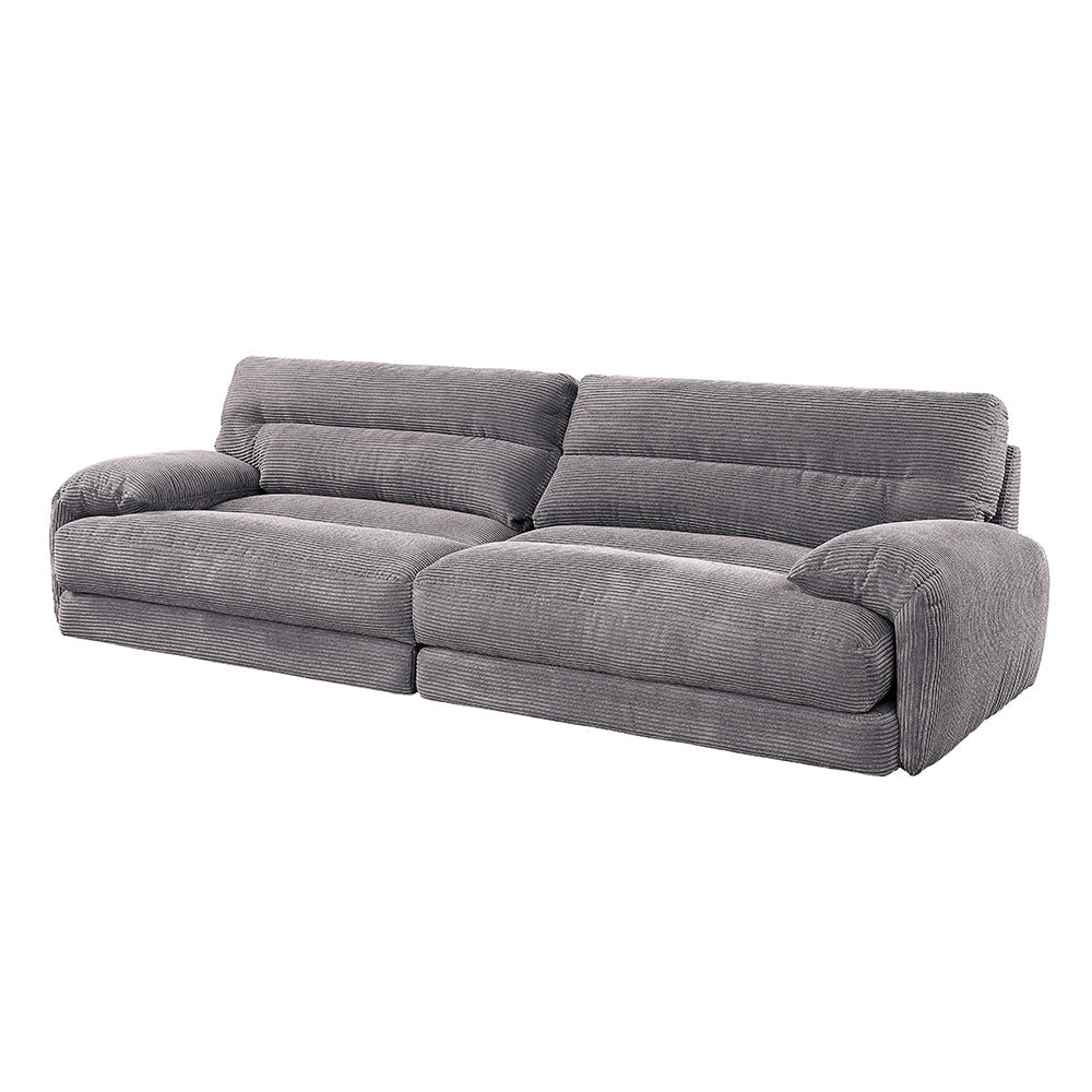 Cadenza Gray Loveseat - Ornate Home