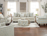 Cadigan Ivory Loveseat - Ornate Home