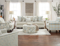 Cadigan Ivory Loveseat - Ornate Home