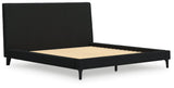 Cadmori Black King  Bed w/Roll Slats (Online Special Price) - Ornate Home