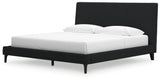 Cadmori Black King  Bed w/Roll Slats (Online Special Price) - Ornate Home