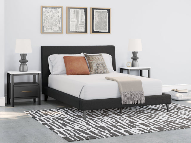 Cadmori Black Queen  Bed w/Roll Slats (Online Special Price) - Ornate Home
