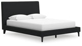 Cadmori Black Queen  Bed w/Roll Slats (Online Special Price) - Ornate Home