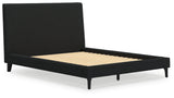 Cadmori Black Queen  Bed w/Roll Slats (Online Special Price) - Ornate Home