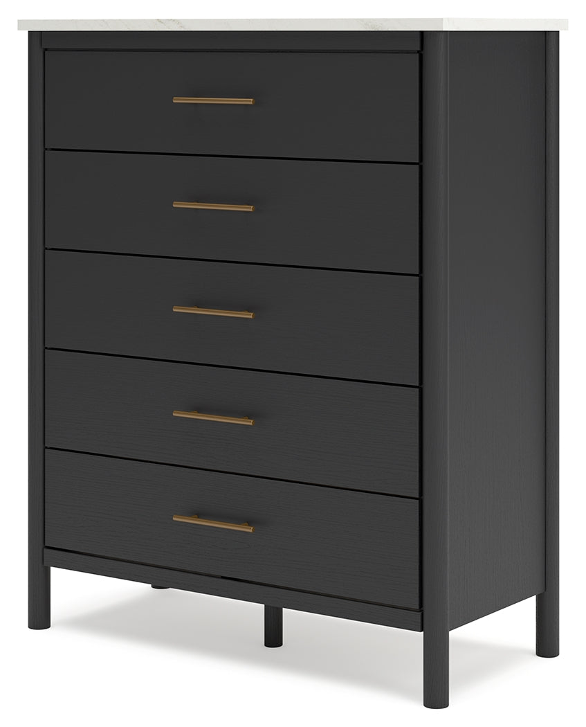 Cadmori Black/White Chest of Drawers (Online Special Price) - Ornate Home