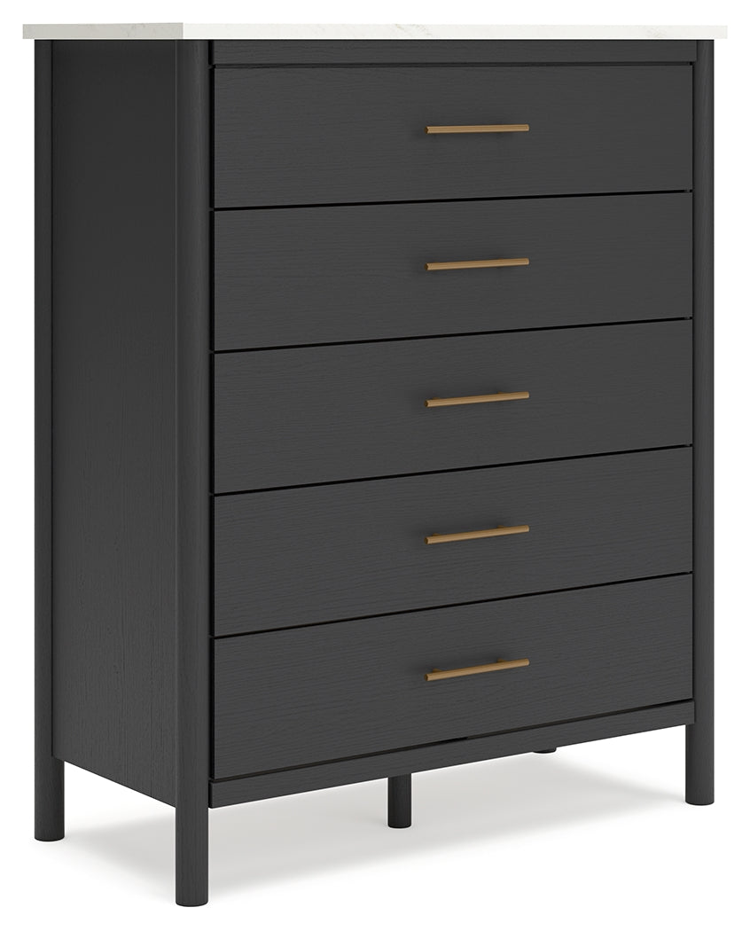 Cadmori Black/White Chest of Drawers (Online Special Price) - Ornate Home