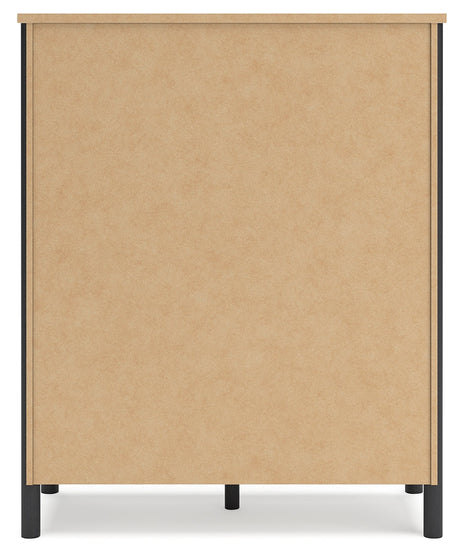 Cadmori Black/White Chest of Drawers - Ornate Home