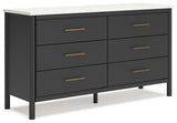Cadmori Black/White Dresser - Ornate Home