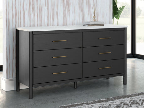 Cadmori Black/White Dresser - Ornate Home