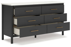 Cadmori Black/White Dresser - Ornate Home