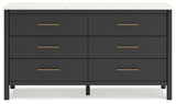 Cadmori Black/White Dresser - Ornate Home