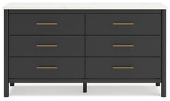 Cadmori Black/White Dresser - Ornate Home