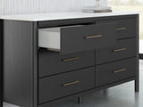 Cadmori Black/White Dresser - Ornate Home