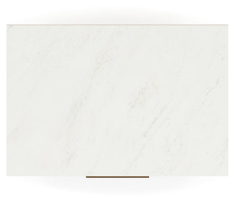 Cadmori Black/White Queen Panel Bedroom Set with Dresser, Mirror and Nightstand - Ornate Home