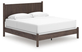 Cadmori Brown King Panel Bed (Online Special Price) - Ornate Home