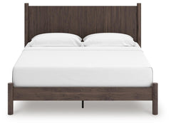 Cadmori Brown King Panel Platform Bed - Ornate Home