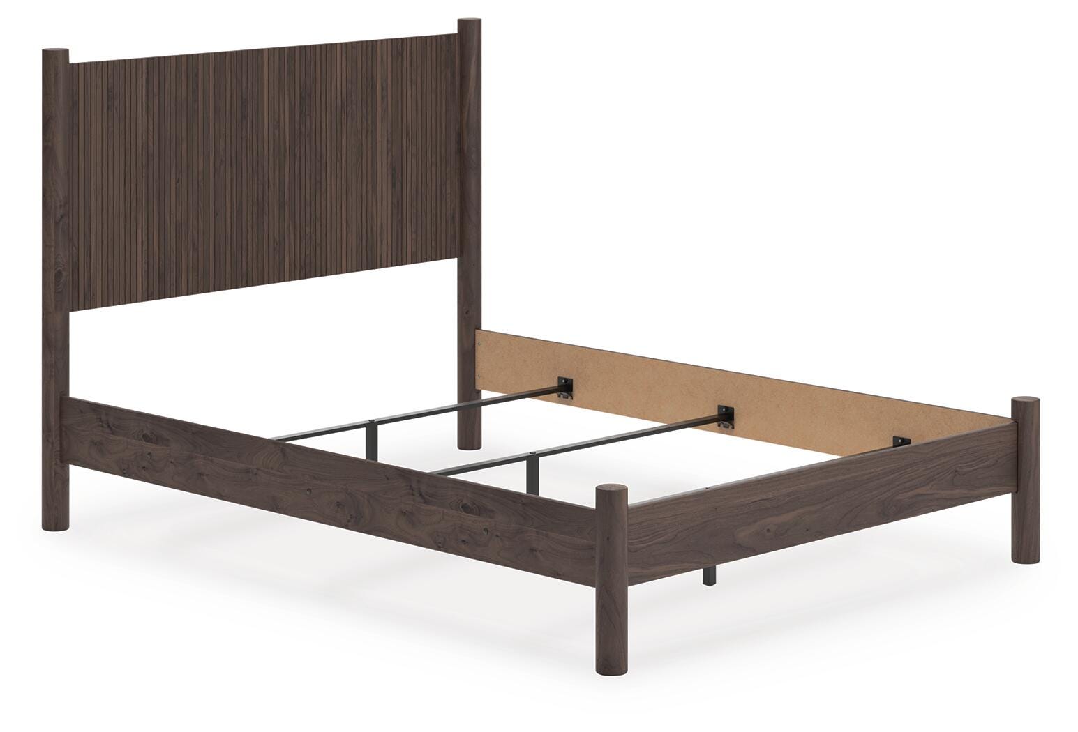Cadmori Brown Queen Panel Bed (Online Special Price) - Ornate Home