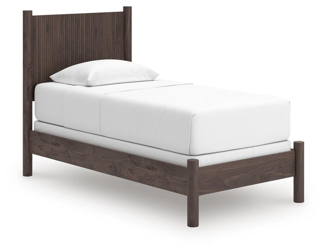 Cadmori Brown Twin Panel Bed (Online Special Price) - Ornate Home