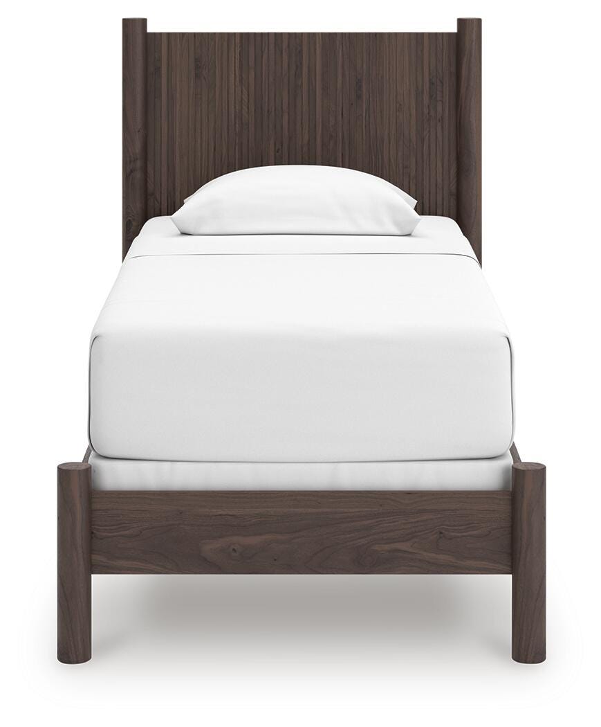 Cadmori Brown Twin Panel Bed (Online Special Price) - Ornate Home