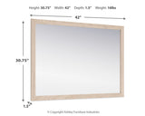 Cadmori Tan Bedroom Mirror (Online Special Price) - Ornate Home