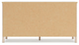 Cadmori Tan King Panel Bedroom Set with Dresser and 2 Nightstands (Online Special Price) - Ornate Home