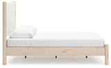 Cadmori Tan Queen Panel Bedroom Set with Dresser and 2 Nightstands (Online Special Price) - Ornate Home