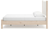 Cadmori Tan Queen Panel Bedroom Set with Dresser and 2 Nightstands (Online Special Price) - Ornate Home