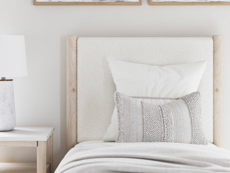 Cadmori Tan Twin Panel Bed (Online Special Price) - Ornate Home