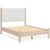 Cadmori Tan Twin Panel Bed - Ornate Home