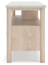 Cadmori Two-tone 72" Extra Large TV Stand - Ornate Home