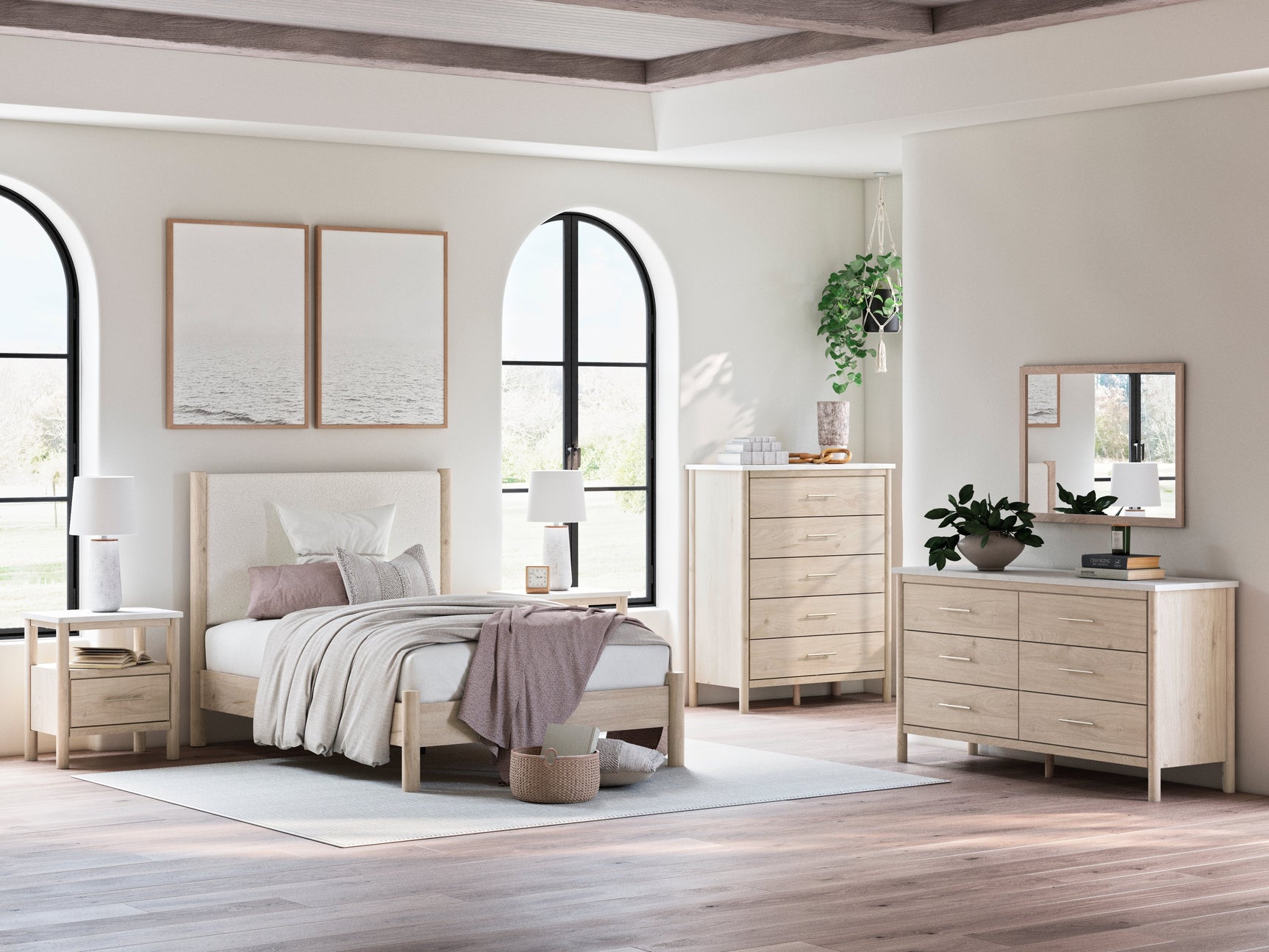 Cadmori Two-tone Chest of Drawers - Ornate Home