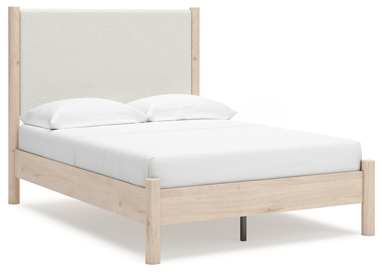 Cadmori Two-tone Full Upholstered Panel Youth Bed (Online Special Price) - Ornate Home